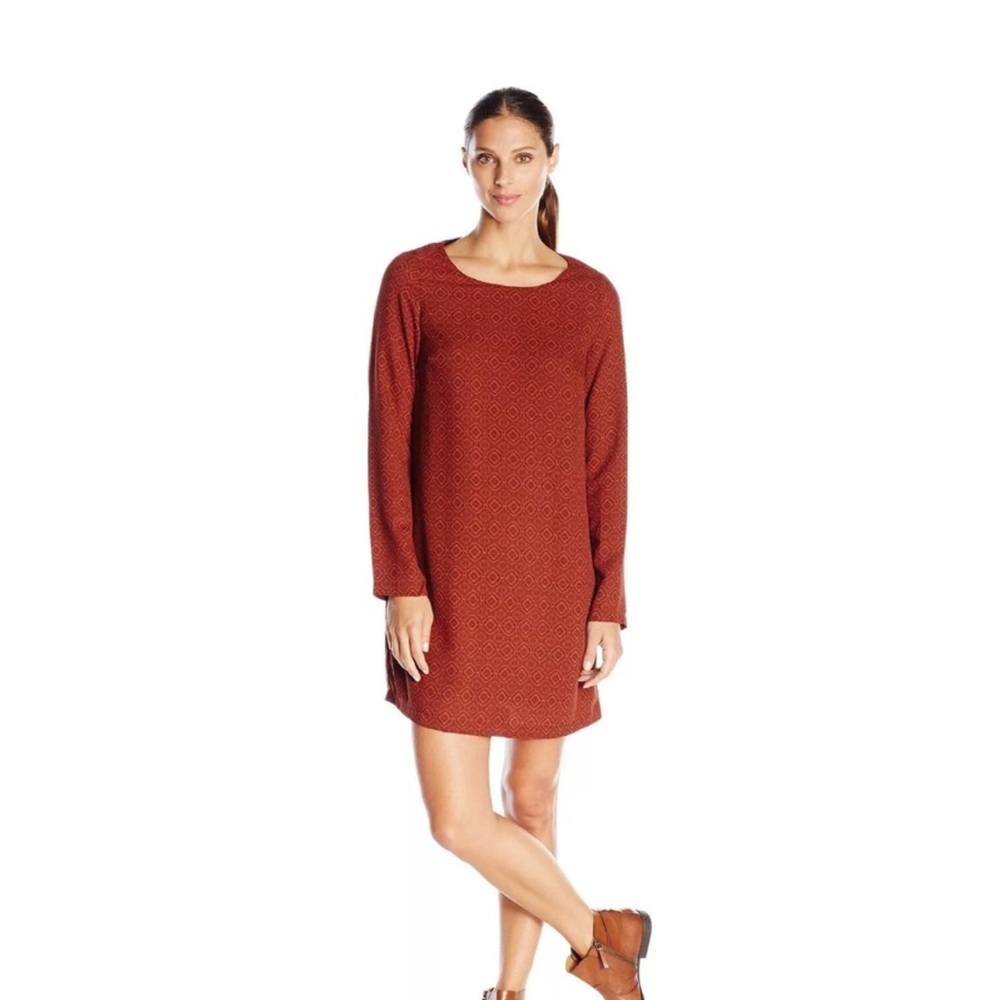 Prana CeCe Geo Print Shift Dress. Size Small